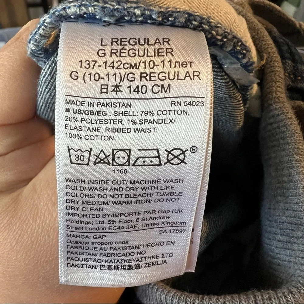 Like New Gap Kids Jeans Straight Large